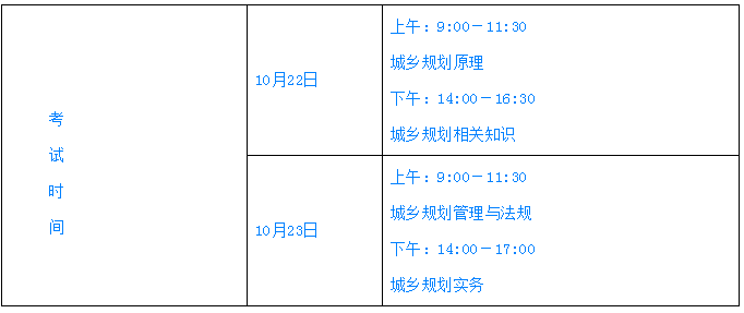 重要通知?。∽?cè)城鄉(xiāng)規(guī)劃師——10月考試時(shí)間確定